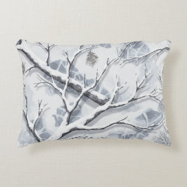 Cojín Decorativo Snowy Environments Camouflage