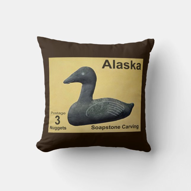 Cojín Decorativo Soapstone Eider Duck (Anverso)