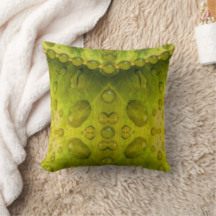 Cojín Decorativo Sobre de oliva dorada