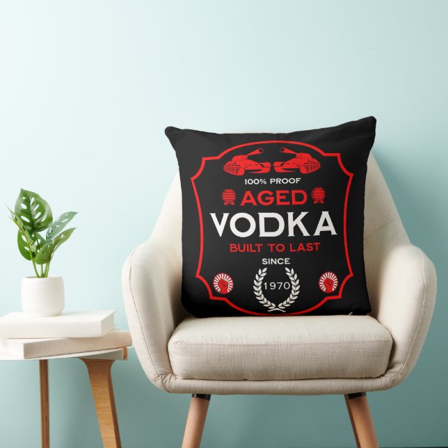 Cojín Decorativo Sobre La Colina En Vodka Drinker (Silla)