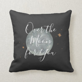 Cojín Decorativo Sobre la luna y las estrellas