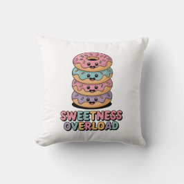 Cojín Decorativo Sobrecarga de dulzura | Donut Kids