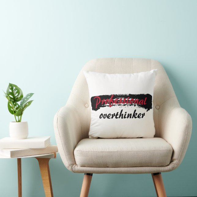 Cojín Decorativo Sobrepensador profesional (Silla)
