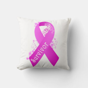 Cojín Decorativo Sobreviviente del cáncer de mama