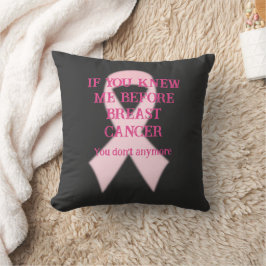 Cojín Decorativo Sobreviviente del cáncer de mama
