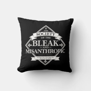 Cojín Decorativo Society of The Bleak & Misanthropic