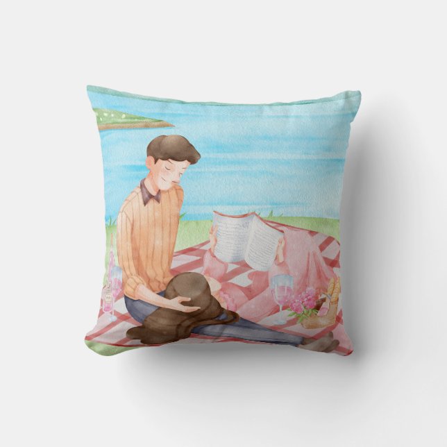 Cojín Decorativo socios para la vida (Anverso)