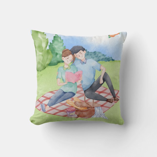 Cojín Decorativo socios para la vida (Anverso)