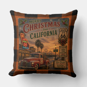 Cojín Decorativo Sofá de Camioneta Vintage Santa Mónica Accent