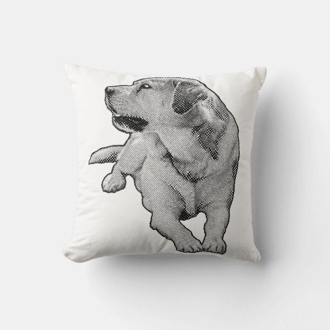 Cojín Decorativo Sofá tranquilo, ojos cálidos (Anverso)