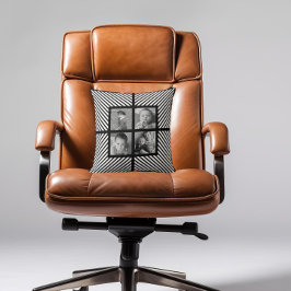 Cojín Decorativo Sofisticado Día de la Madre Collage de fotos