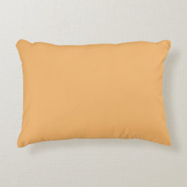 Cojín Decorativo Soft Orange, Cushion, Solid Color, Simple, Modern