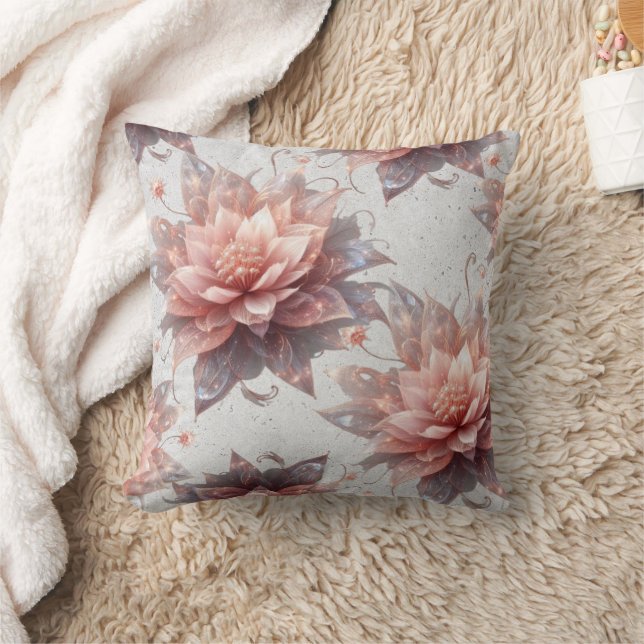 Cojín Decorativo Soft Pastel Floral Pillow – Elegant Botanical Home (Manta)
