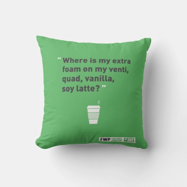 Cojín Decorativo Soja Latté (Anverso)