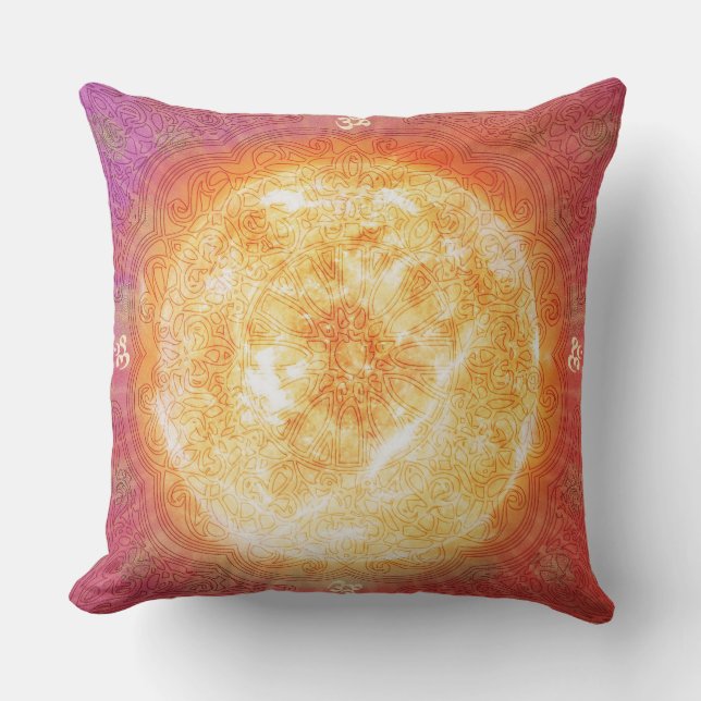 Cojín Decorativo Sol indio - Pillow (Anverso)