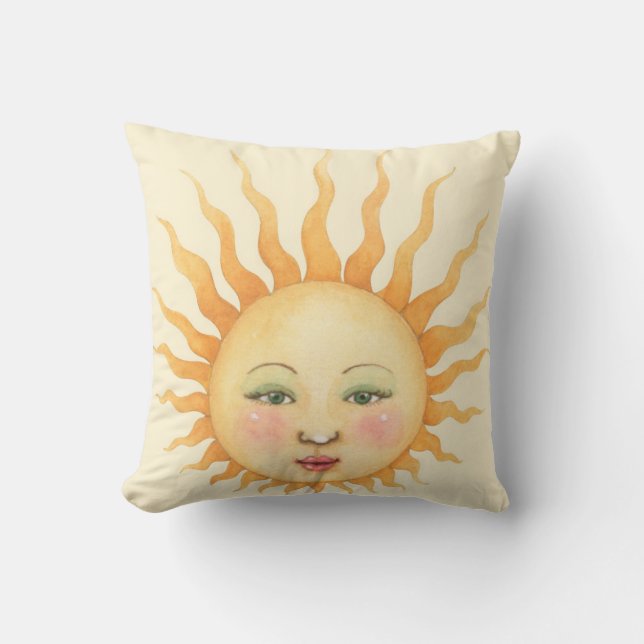 Cojín Decorativo Sol - Pillow (Anverso)