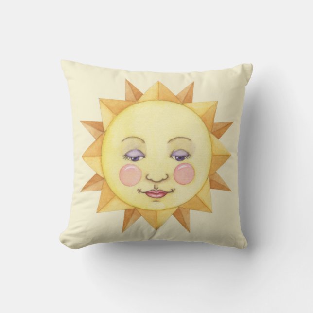 Cojín Decorativo Sol - Pillow (Anverso)