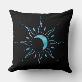 Cojín Decorativo Sol Turquesa 