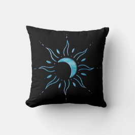 Cojín Decorativo Sol Turquesa 