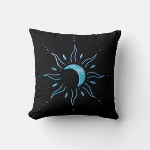 Cojín Decorativo Sol Turquesa