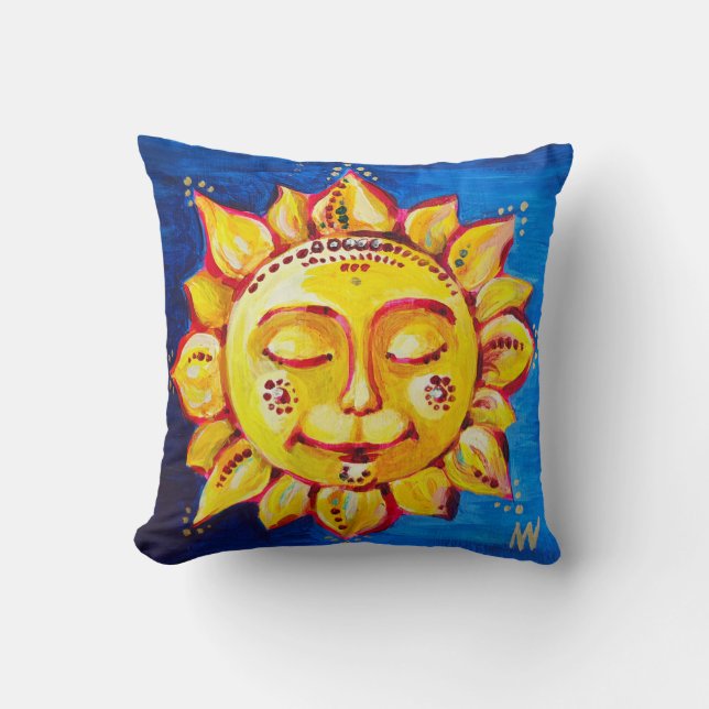 Cojín Decorativo Solar Pillow (Anverso)