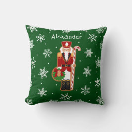 Cojín Decorativo Soldado Cascanueces de Pan de Jengibre
