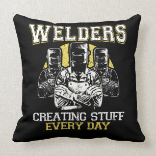 Cojín Decorativo Soldadores, creando la materia cada día