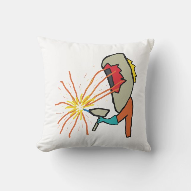 Cojín Decorativo Soldadura (Anverso)