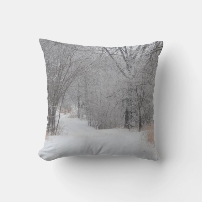 Cojín Decorativo Soledad Invernal (Anverso)