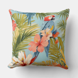 Cojín Decorativo Soledad tropical de Macaw