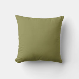 Cojín Decorativo Solid Medium Tone Olive Green