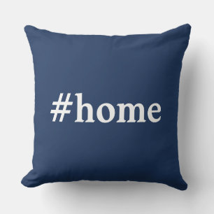 Cojín Decorativo Sólido azul marino #Home