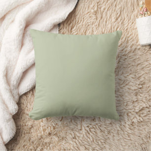 Cojín Decorativo Sólido verde pálido
