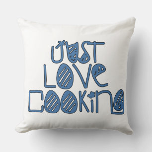 Cojín Decorativo Sólo amor cocinando