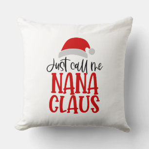 Cojín Decorativo Sólo Llámame Nana Claus-56768