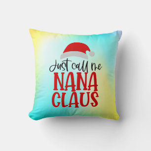Cojín Decorativo Sólo Llámame Nana Claus-56768