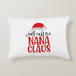 Cojín Decorativo Sólo Llámame Nana Claus-56768