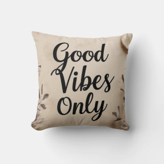 Cojín Decorativo Sólo minimalistas buenas vibraciones