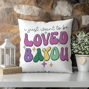 Cojín Decorativo Solo Quiero Ser Amado Bayou Tú Louisiana
