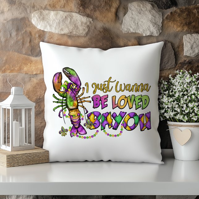 Cojín Decorativo Solo Quiero Ser Querida, Luisiana. (Subido por el creador)
