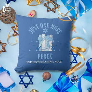 Cojín Decorativo SOLO UN CAPÍTULO MÁS PEREK Capítulo Judío Hanukkah