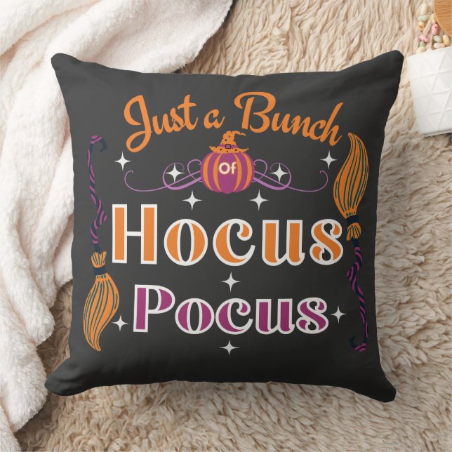 Cojín Decorativo Solo un montón de camiseta de Hocus Pocus (Manta)