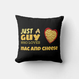 Cojín Decorativo Solo un tipo que ama el mac y el queso