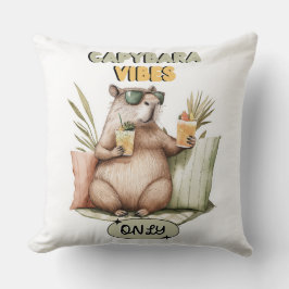 Cojín Decorativo Sólo Vibes Capybara - Cushion