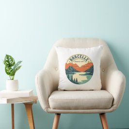Cojín Decorativo Solo vibraciones de la naturaleza del surf en el o
