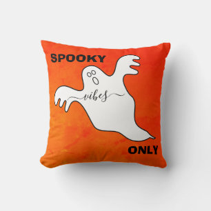 Cojín Decorativo SÓLO VIBRAS ESPELUZNANTES PERSONALIZADAS Fantasma