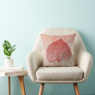Cojín Decorativo Sombra de coral