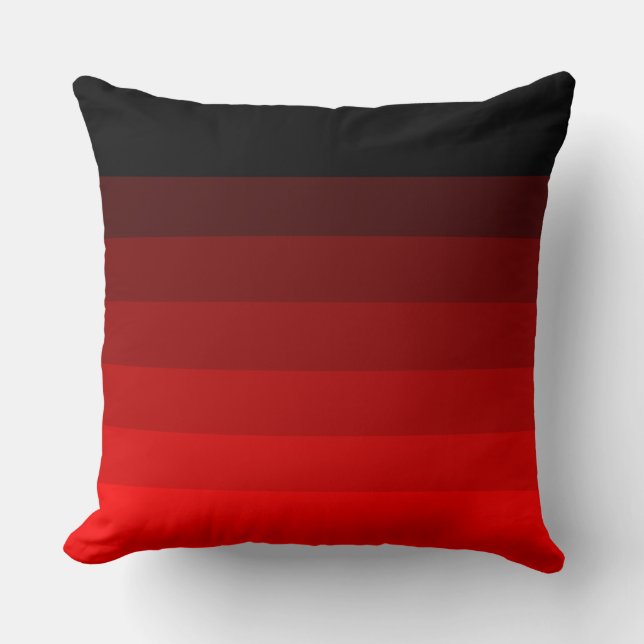 Cojín Decorativo Sombras del rojo (Anverso)