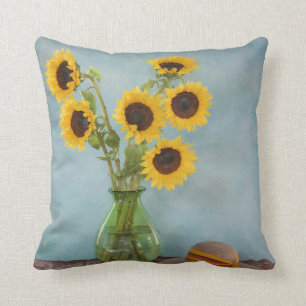 Cojín Decorativo Sombras en jarrón en la mesa