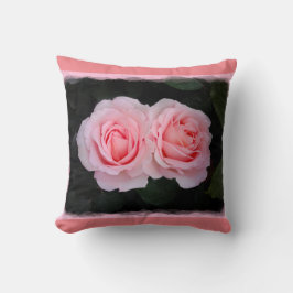 Cojín decorativo soñador de los rosas